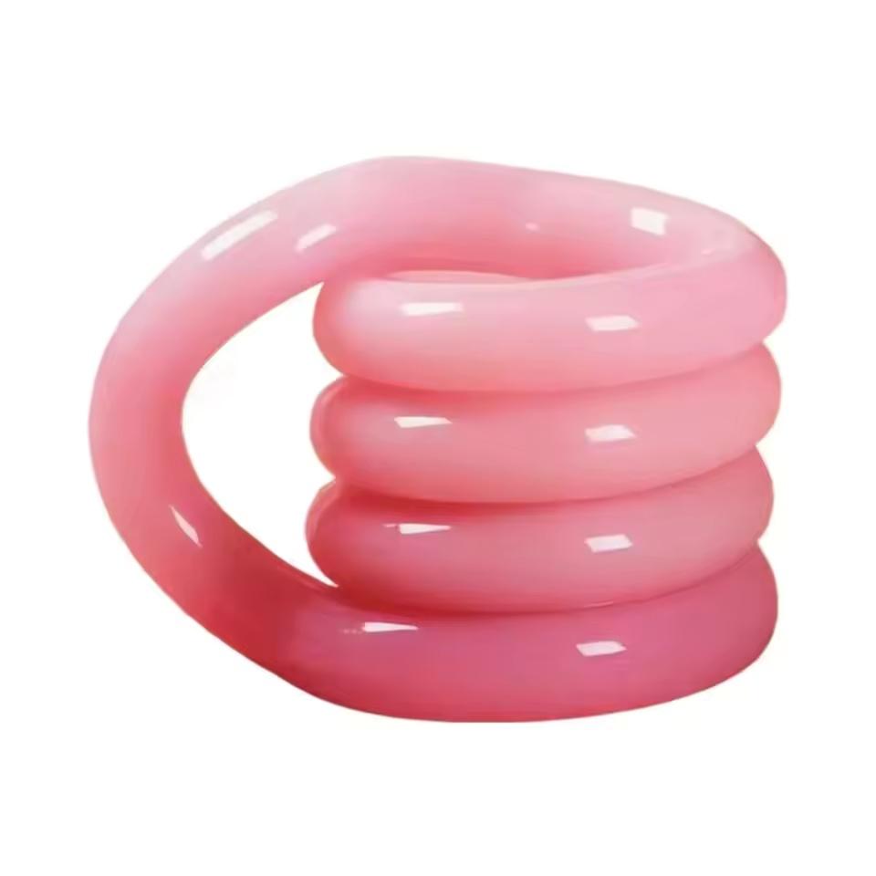 Thermochromic Twist Tangle Toy Attention Training Stress Relief Creative DIY Assembly Prank Props Desktop Decoration Stress Relief Gift Present