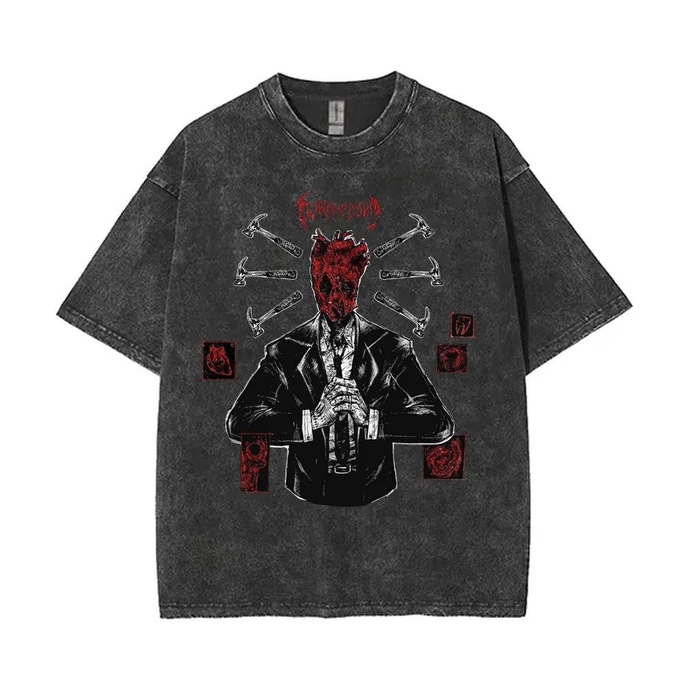 Anime Dorohedoro Kaiman Graphic Print TShirt Men Women Cotton Gothic Streetwear Hip Hop Fashion Summer Casual Oversized New Tee