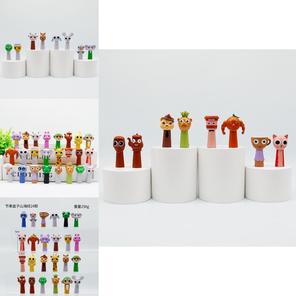 Italian Brainrot Al Sprunki Pvc Model Toy With Cute Animal Figures For Kids Birthday Gift