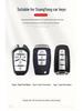 Ssangyong Korando Rexton Crystal Remote Key Protective Cover Set