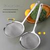Stainless Steel Foam Skimmer Slotted Spoon Oil Separator Kitchen Strainer