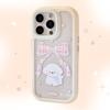 Girl Cartoon Suitable for IPhone 16 Apple 15 Mobile Phone Case 14 ProMax Bow Puppy 12 Anti Fall 13 Hard