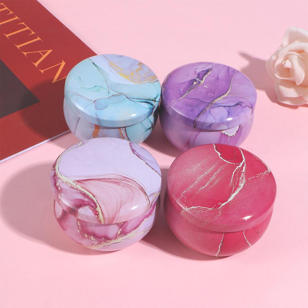 Party Snacks Candy Packaging Box Household Tea Cans Aromatherapy Jar Tin Plate Canister Storage Box
