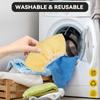 6Pieces High Absorbency Mop Pads Stitched Edges Steam Mop Covers Suitable for Steaming Cleaner Models Reusable Design