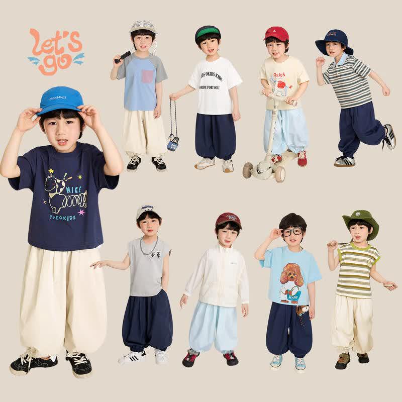LUSON Boys  Lyocell Anti-Mosquito Harem Pants 130