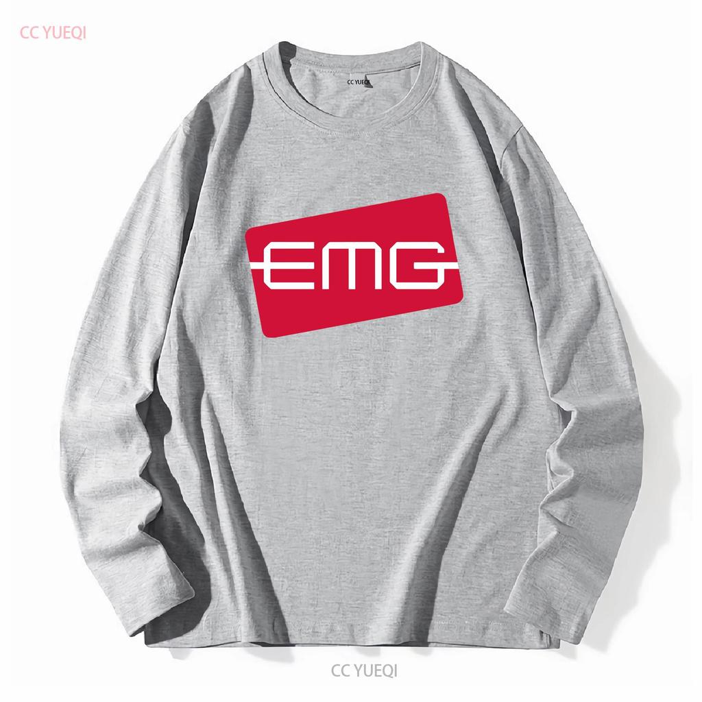 EMG Pickups Guitars Logo Mens Black T Shirt Size S to 3XL vintage Washed homme Stylish Soft Slightly graphic Stretched Unisex