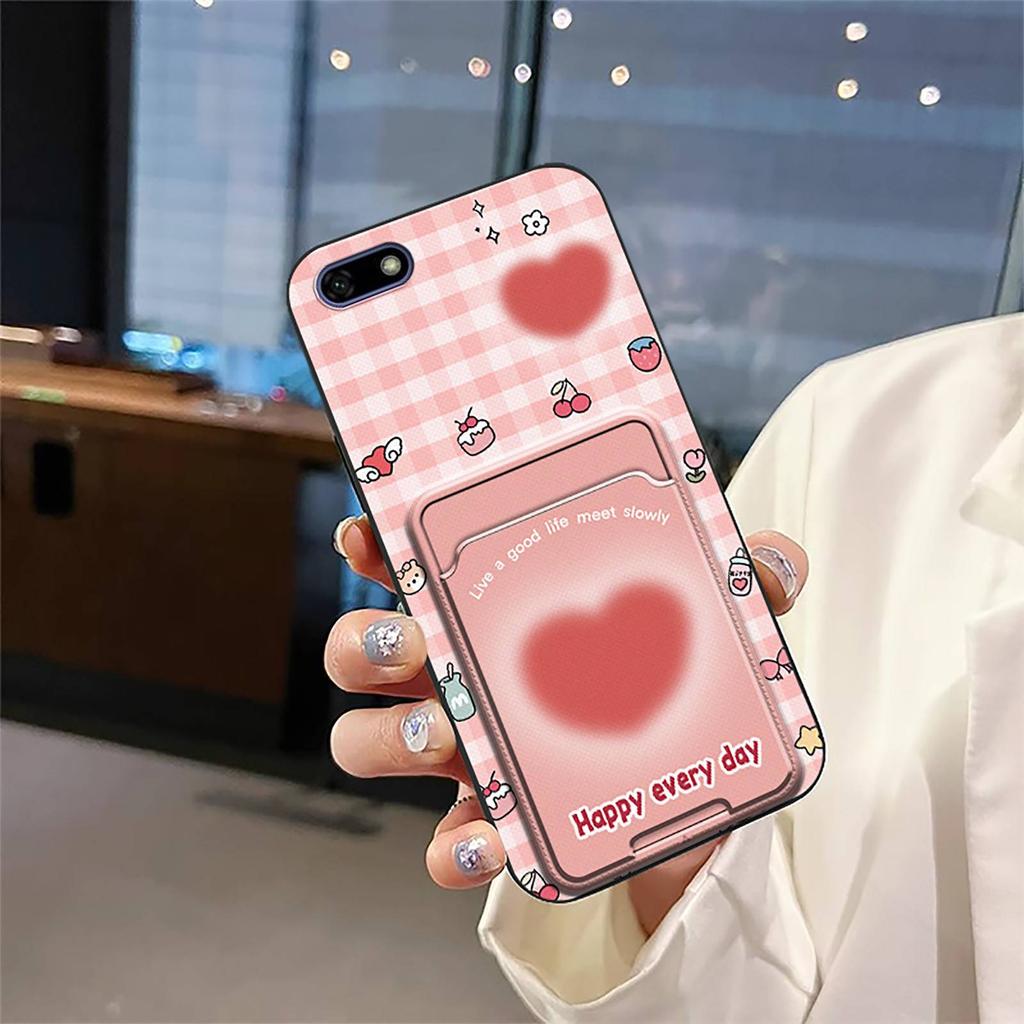 Graffiti Anti-dust Phone Case For Huawei Y5 2018/Honor 7s/8 Lite Full Wrap Silicone Cartoon Durable Fashion Design TPU