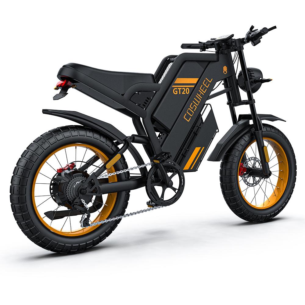 COSWHEEL GT20 20" Electric Dirt Bike 1000W Motor 48V 25Ah Battery