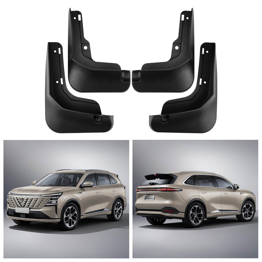 4 Pcs/set Car Mudguards For Changan CS75 PLUS Mud Flaps For Splash Guards Fender Mud Flaps Automotive Accessories