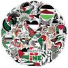 60pcs Free Palestine Stickers, Cool Palestine Graffiti Stickers for DIY Phone Laptop Skateboard Water Bottle