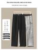 Warm Cotton Straight-Leg Trousers for Middle-Aged & Elderly Women: New Grandma Style, Ideal for Autumn & Winter
