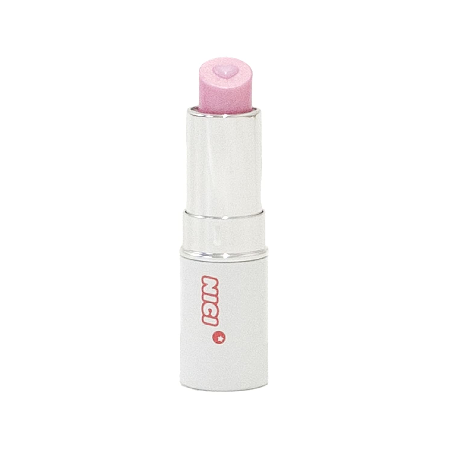 

NICI Glossy Lip Balm Lip Balm Cosmetics Moisturizing Pearl Contains Base Heart Pink/Pink