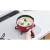 Thermos Durable Series Single Pot Cook Pan 18cm Red IH Compatible KNA-018S R