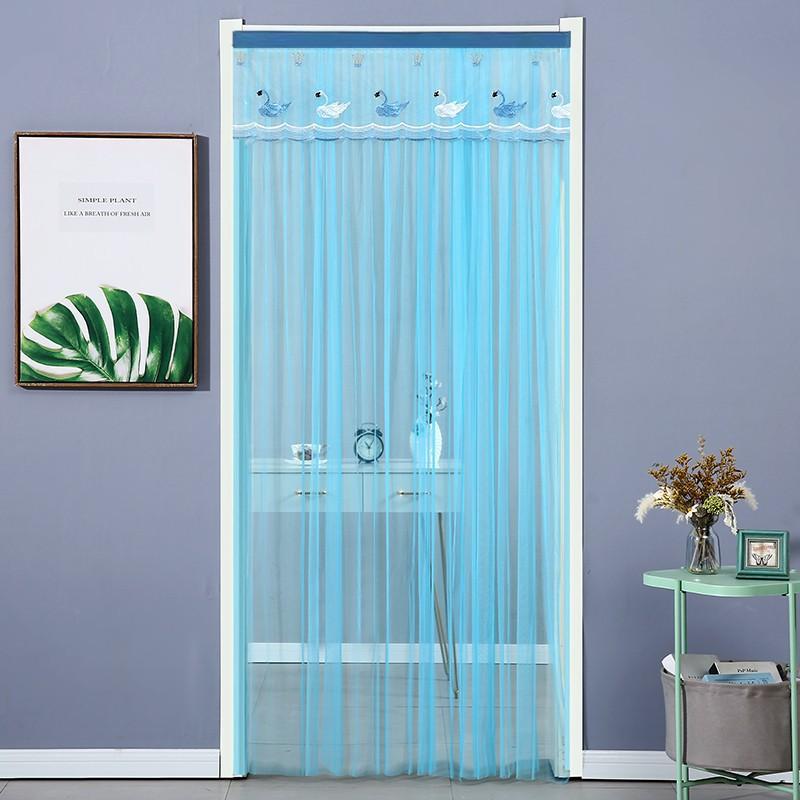 100x200cm No Punching Screen Door Curtain Anti Mosquito Insect Fly Bug Automatic Closing Household Ventilation Door Curtain