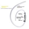 1Pc Car Clutch Brake Bleeder Hose Hydraulic Clutch One Way Valve Tube Bleeding Tool Replacement Adapter Kit Auto Accessories