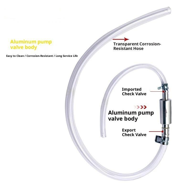 1Pc Car Clutch Brake Bleeder Hose Hydraulic Clutch One Way Valve Tube Bleeding Tool Replacement Adapter Kit Auto Accessories