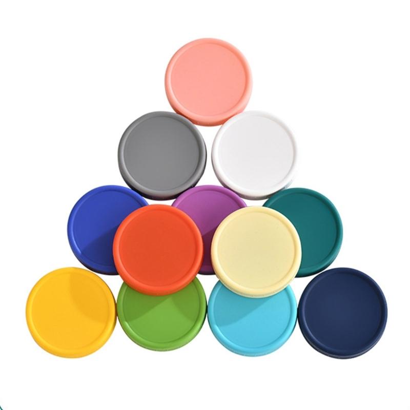 12er-Pack Praktische Kunststoff-Einmachglasdeckel 7CM Dicht Verschließbar Küchenorganizer Zubehör Einmachglasdeckel