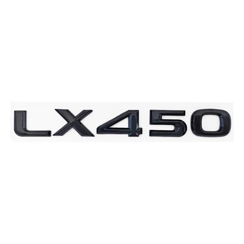 3D ABS Logo For Lexus GX470 LX570 LX600 RX350 RX300 Emblem Number Letters Sticker Car Trunk Badge Adhesive Decal AccessoriesDX7