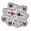 Playful Alphabet Cat Design Enamel Brooch Lightweight Durable Alloy Pet Accessory Lapel Pin Charms For Pets Lovers