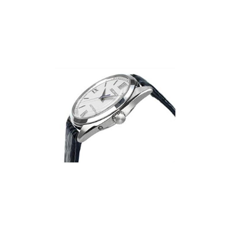 SEIKO Astron series, simple personality, solar Quartz, leather strap, , men's watch, white dial SBXY035