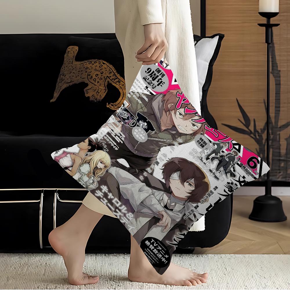 Anime Bungo Stray Dogs Pillowcase toon Gift Cushion Cover Bedroom Home Sofa Chair Seat Decor pillow case