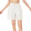 Women's High-Waisted Quick-Dry Capri Fitness Shorts