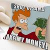 Popular American Animation F-Futurama Game Personalized Pillow Dust Cover Bedroom Kids Party Decoration Pillowcase Birthday