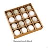 16Pcs Christmas Tree Hanging Decorations Charm Pendants Creative Ball Ornaments Xmas Decor