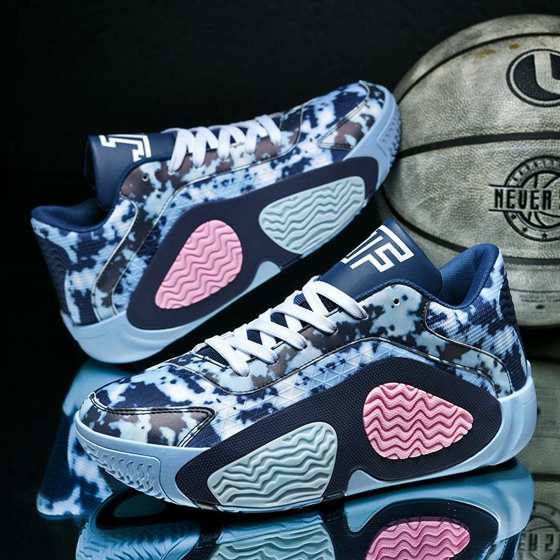 

Новые баскетбольные кроссовки мужские баскетбольные бутсы подростковые для учеников начальной и средней школы практичная спортивная обувь для мужчин 45