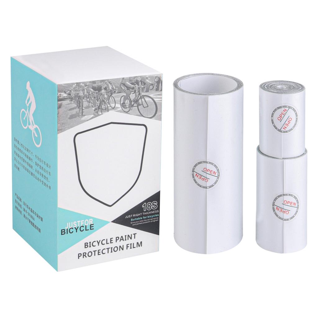 Bicycle Frame Protector Transparent Mountain Bike Frame Guard Chainstay Protector Bicycle Stickers Tape Bike Accessories