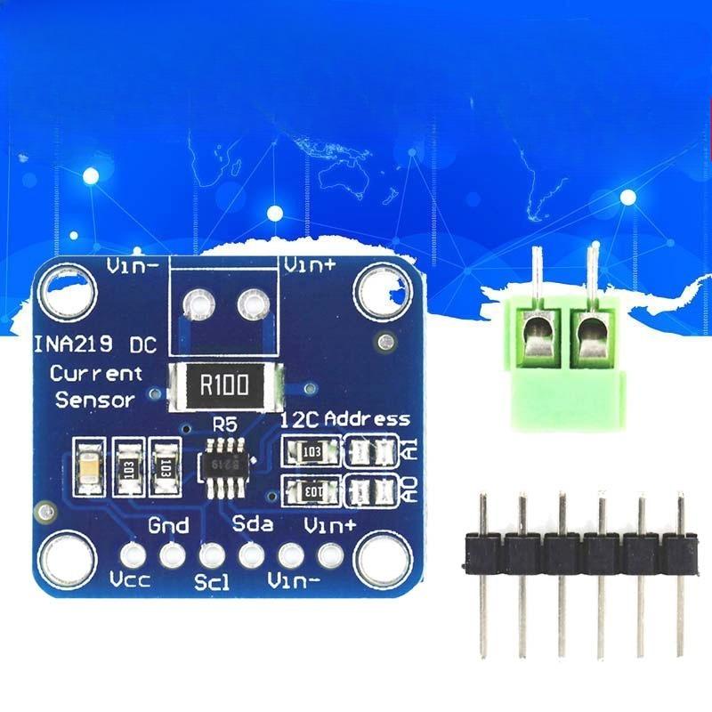 MCU-219 INA219 I2C Interface Zero-Drift Bidirectional Current/Power Monitoring Sensor Module