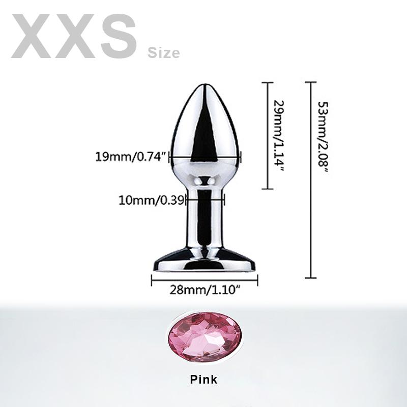 Adults Only Bdsm Butt Plug Metal Round Anal Dilator Sex Toys For Men Gay Prostate Massager Fetish Erotic Intimates Accessories