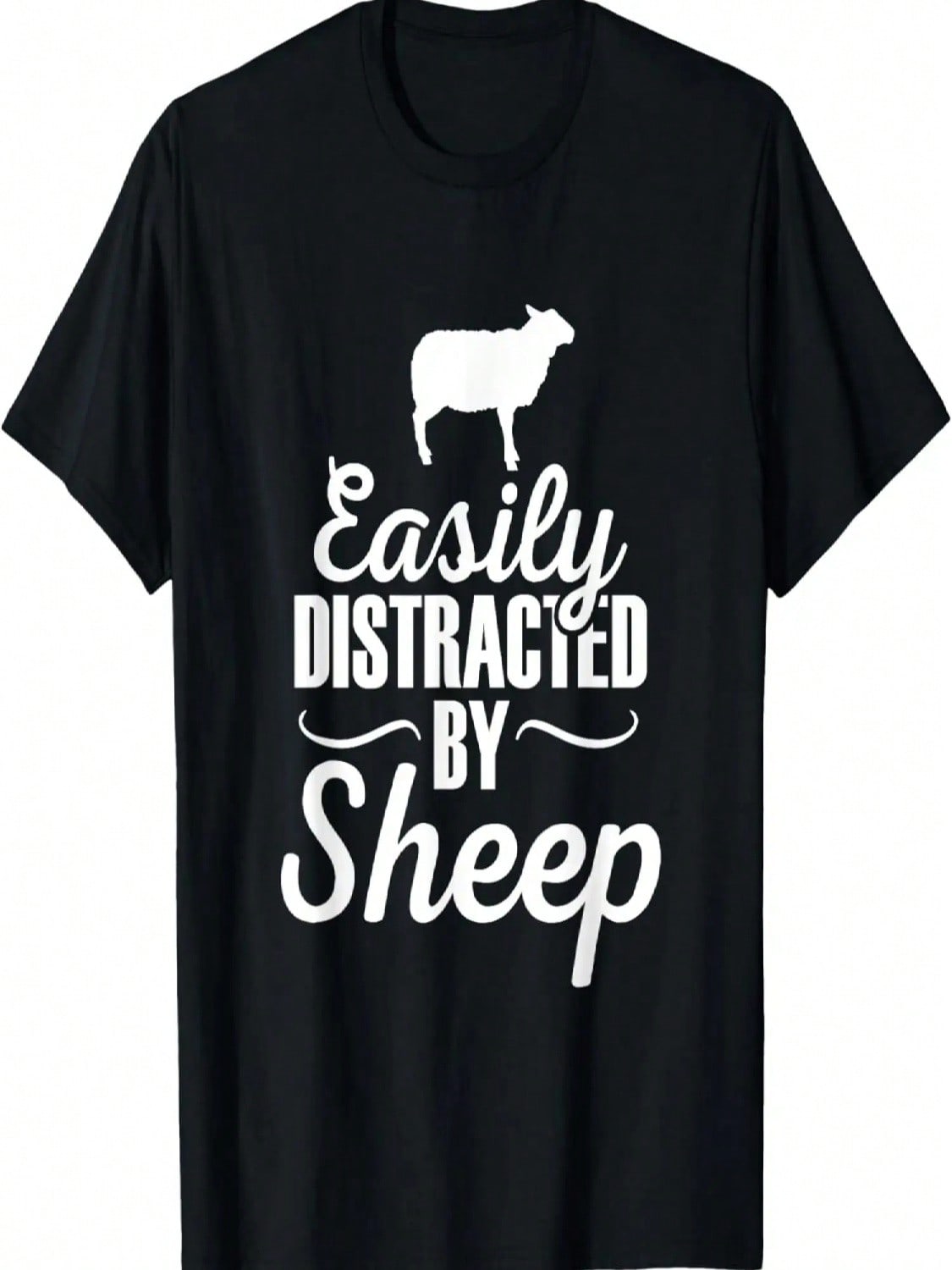 Easily Distracted By Sheep - Sheep Gifts For Sheep Lovers T-Shirt S разноцветный