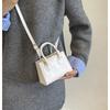 Summer New Crossbody Mini Square Bag Simple Retro Fashion Niche Women's Shoulder Handbag