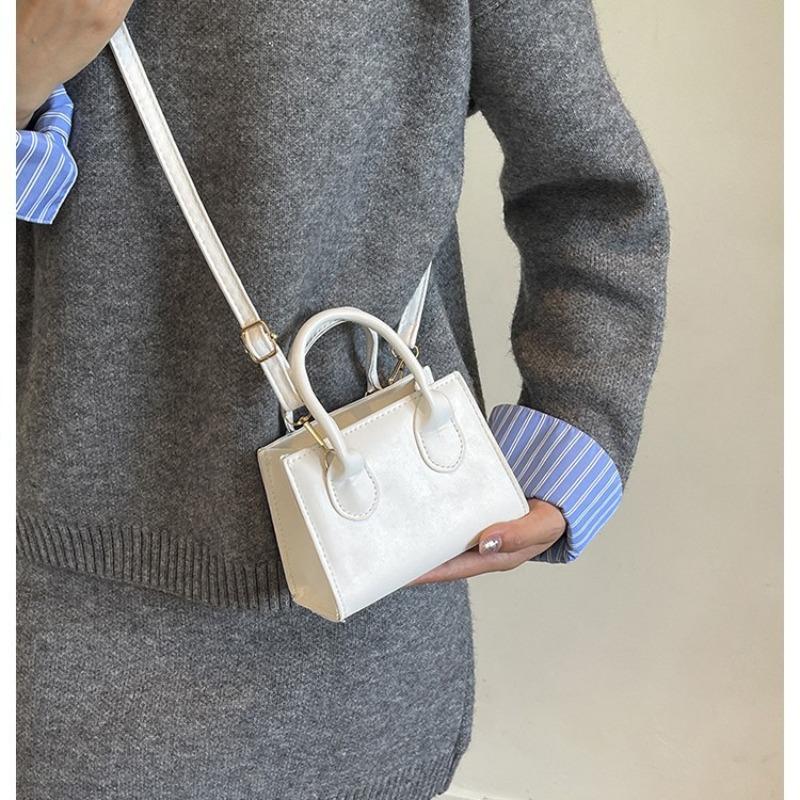 Summer New Crossbody Mini Square Bag Simple Retro Fashion Niche Women's Shoulder Handbag