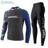 Mens Long Sleeve Rash Guard UV Protection Quick Dry Swimwear Snorkeling Surfing Diving Pool Spa