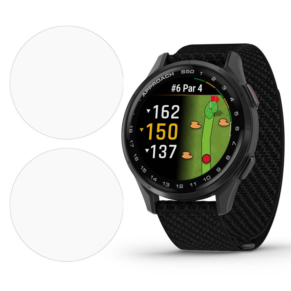 

2Pcs For Garmin Approach S50 Screen Protector Smart Watch Clear TPU Film A