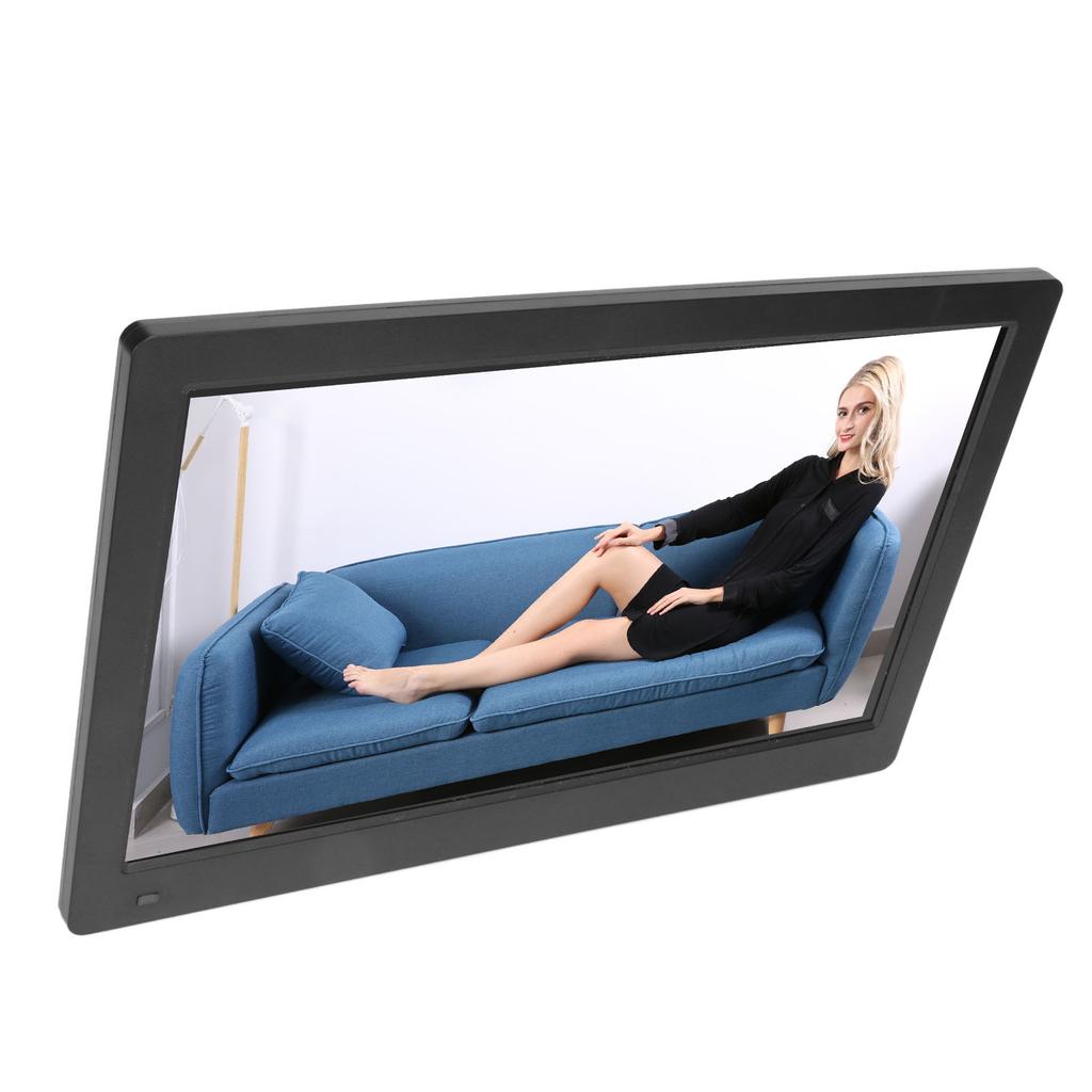 15.6in Digital Photo Frame with Remote Control 1920x1080 IPS Support USB HD Multimedia Interface