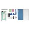 Replacement Back Glass Cover Front Screen Glass Repair Kits for Samsung Galaxy Note 10 Blue