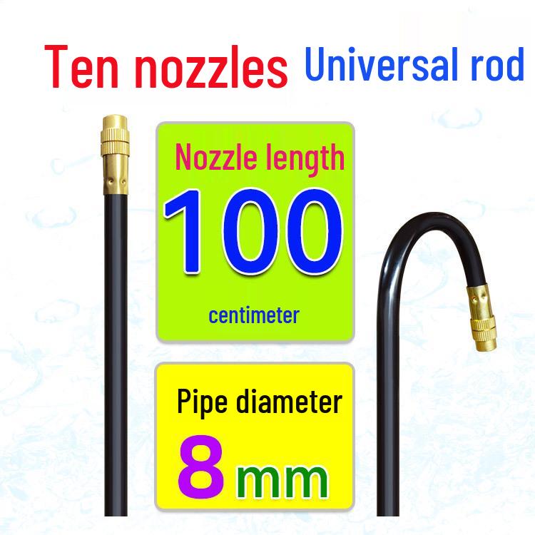 Adjustable Micro-Atomization Automatic Watering Nozzle for Irrigation, Cooling, and Humidification