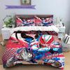 Ultraman Pattern Bedding Quilt Set  Home Decoration  Gift (1 * duvet cover + 2 * pillowcase  without core)