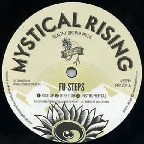 12inch Record FU STEPS / BENJAMMIN - Rise Up; Rise Dub; Instrumental / I MR1204 Mystical Rising 2015 Europe Reggae, Ska & Dub