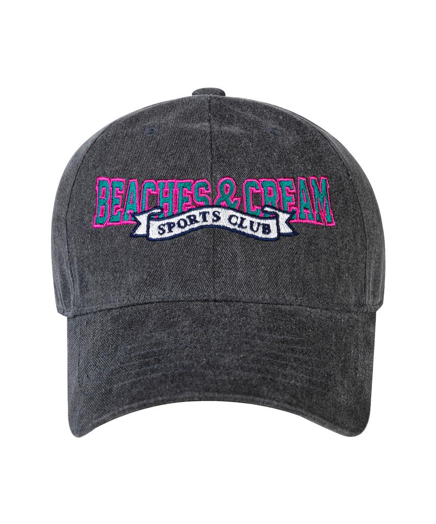 Bichiseuaenkeulim Sports Club Pigment Ball Cap-Charcoal