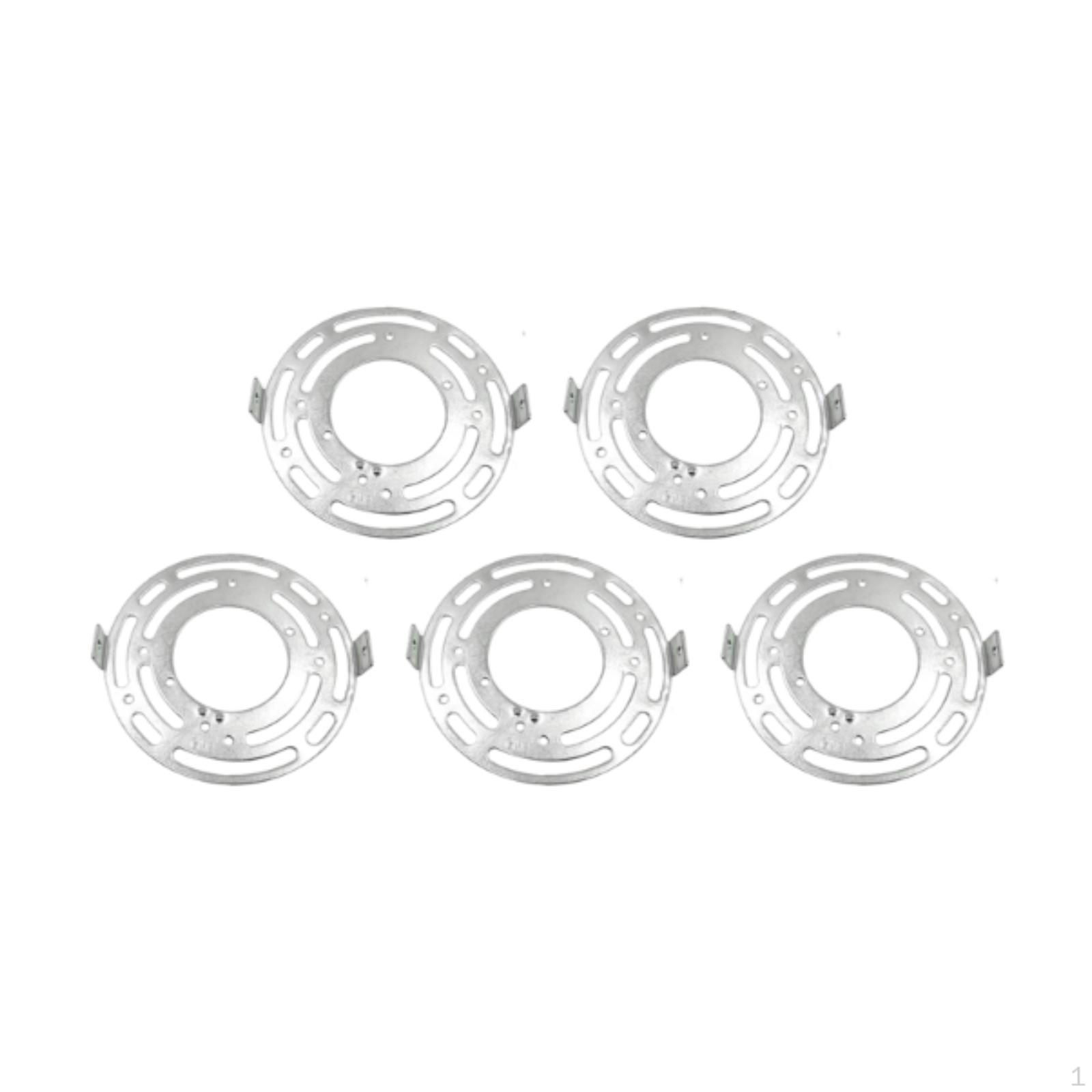 

Кронштейн для поддержки светильника, 5 штук, Круглая крестовая планка для подвесного освещения возле потолка 105 mm