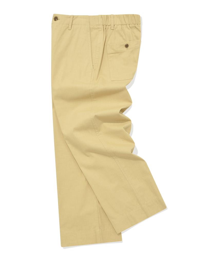 COVERNAT Covernat X Bomarket Cotton Wide Pants Yellow