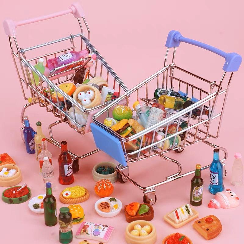 Mini Simulation Shopping Cart Toy for Kids with Free Shipping