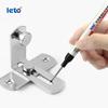 Refillable Long-Nose 32mm Oil-Based Quick-Dry Waterproof Marker for Woodworking, Metal, Tile, and Deep Hole Marking.