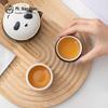 Nanshan Ceramic Panda Tea Tasting Cup Set