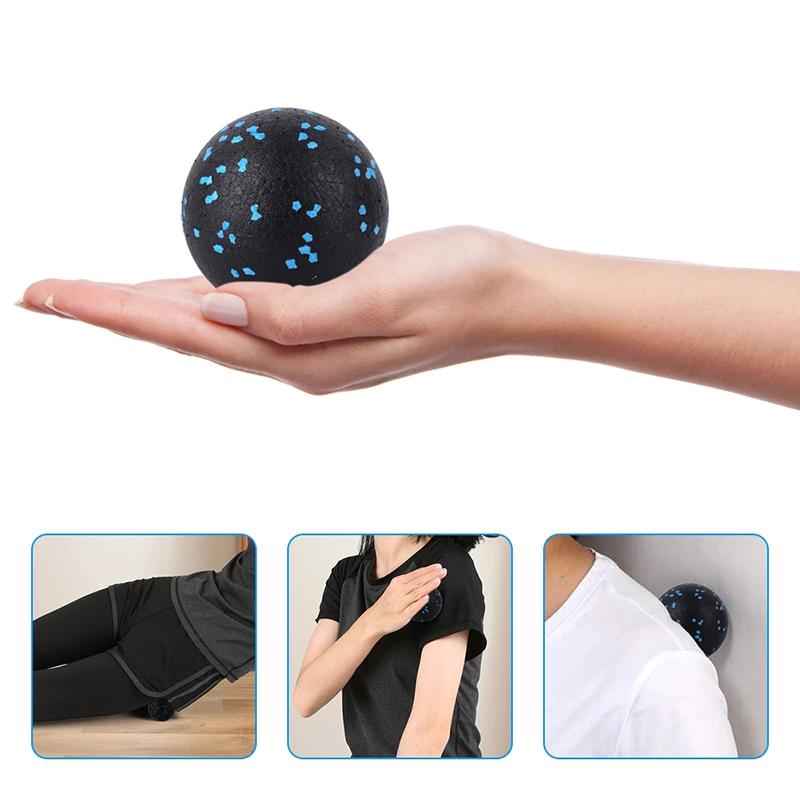 Foot Massage Roller and Spiky Ball Fitness Band Therapy Set Manual Tools For Plantar Fasciitis Heel Foot Arch Pain Trigger Point