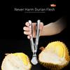 GEDO LFGB Certification 304 Stainless Steel Kitchen Durian Opener Strengthen and Power Save Handle Watermelon Cracker for Party